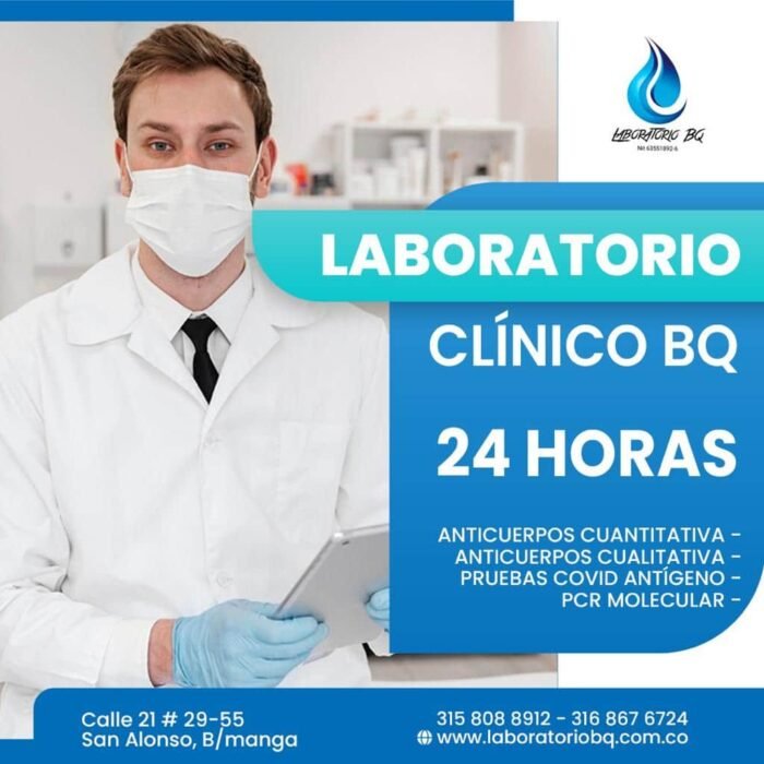 Laboratorio Clínico General, Especializado y Alta Especialidad 🔬