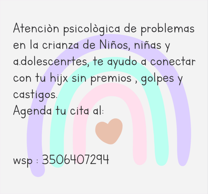 ATENCIÒN PSICOLÒGICA PARA FAMILIAS CON PROBLEMAS EN LA CRIANZA