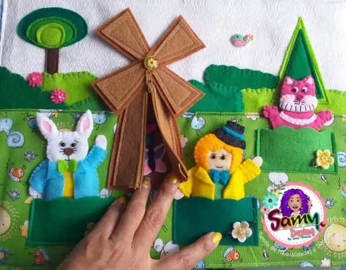 Cuento interactivo de Alicia con títeres de dedos - Imagen 6
