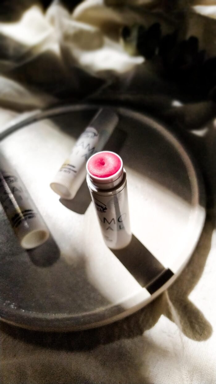 Bálsamo Labial Natural, sin químicos, a base de manteca de Cacao, sin Tóxicos, sin Plomo, Con vitamina E