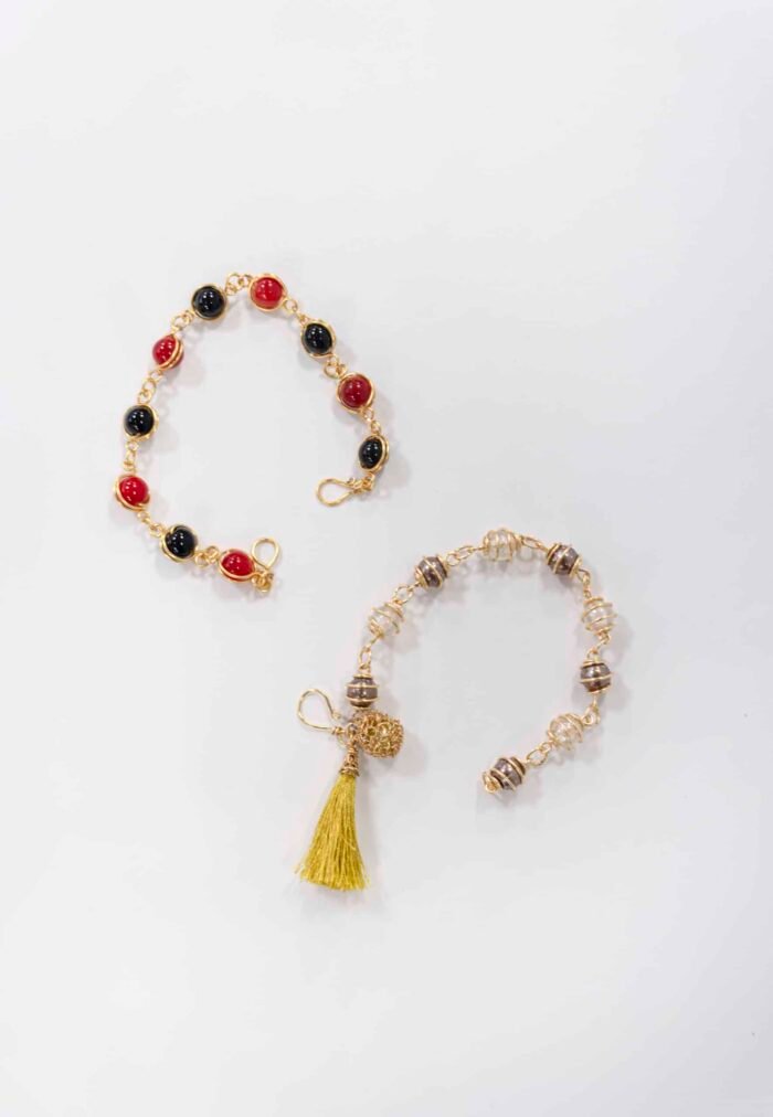 Pulsera Con Piedras de Cristal 🛍