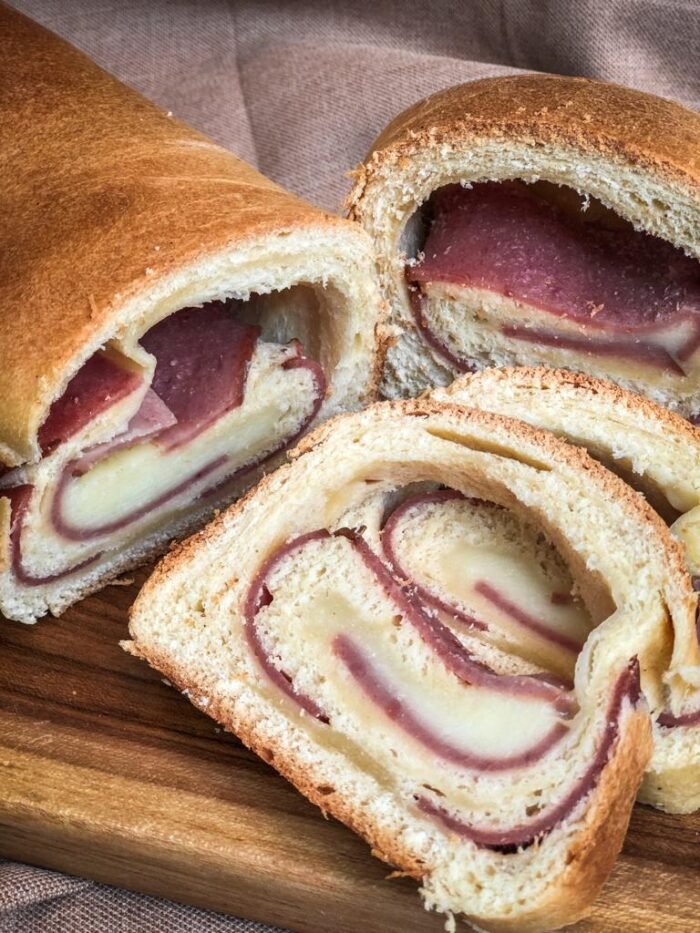 Pan Artesanal Jamón Ahumado 🍞