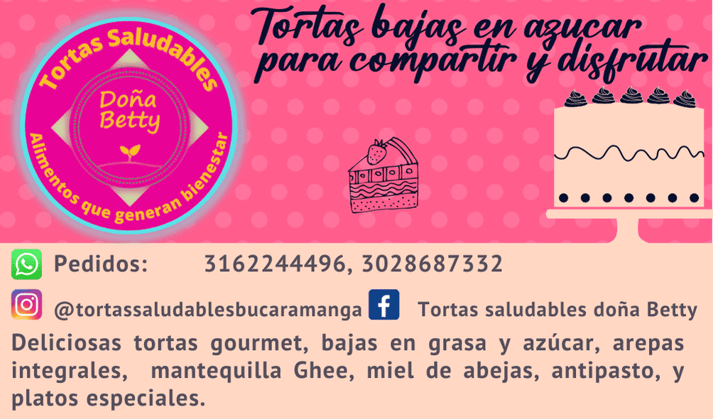 Tortas Saludables Doña Betty