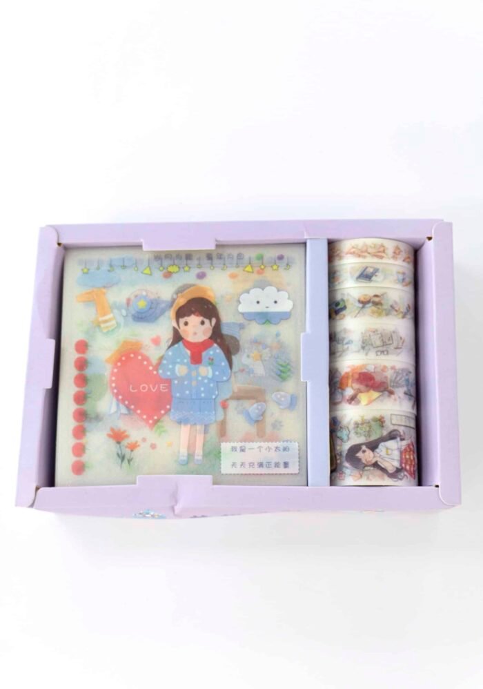 Kit Pequeño Cintas con Stickers 💖 - Imagen 2