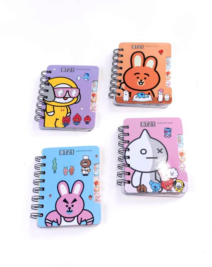 Libretas BT21 Formas 📒