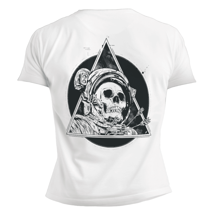 Camiseta Triángulo y Calavera