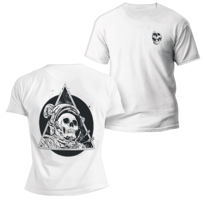 Camiseta Triángulo y Calavera - Imagen 3
