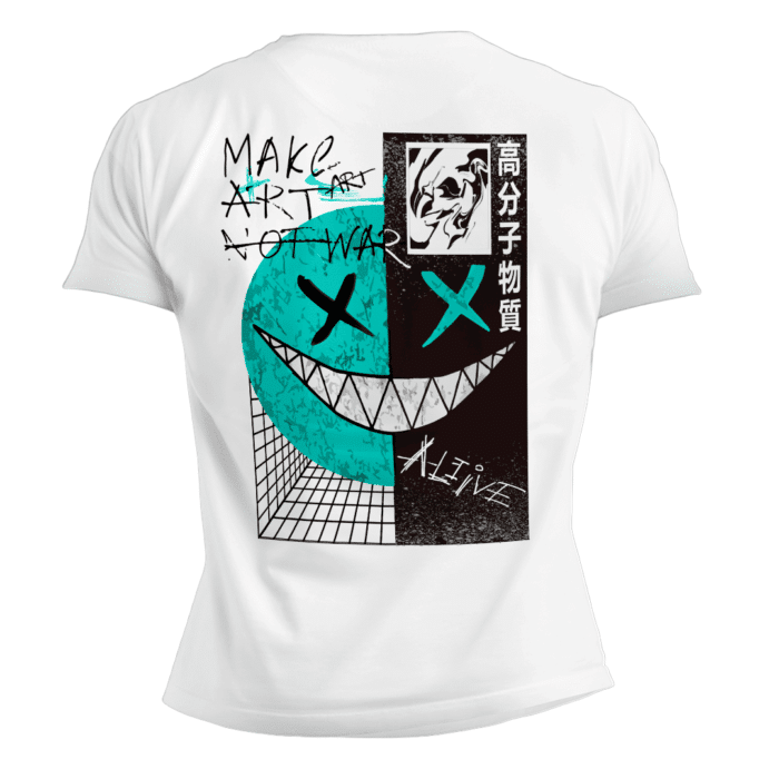 Camiseta Make Art Not War