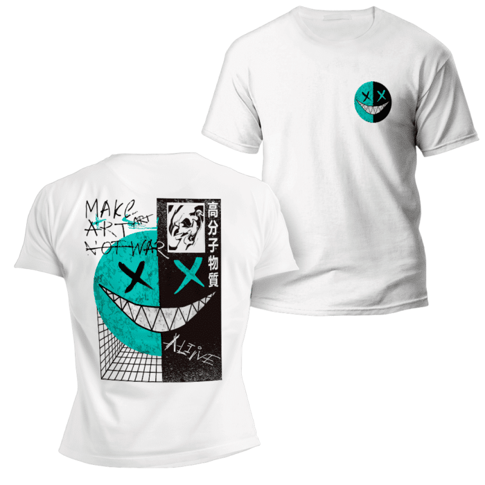 Camiseta Make Art Not War - Imagen 2