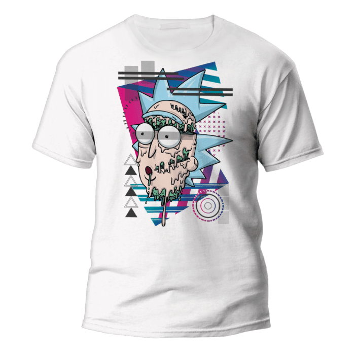 camiseta rick and morty