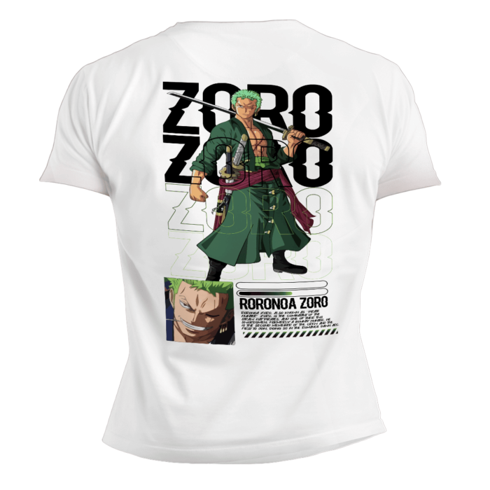 Camiseta Zoro Roronoa, One Piece