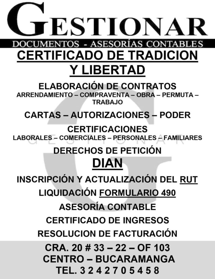 Documentos y Asesorías Contables