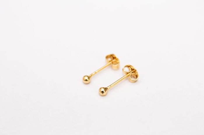 Topos Lisos En Oro Laminado De 3mm - Imagen 3