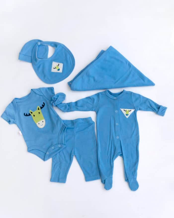 Conjunto Primer día 7 Pieza Niños 👶