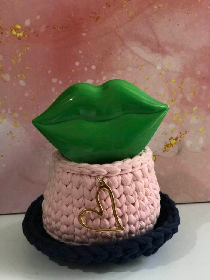 Taza tejida creativa 💝