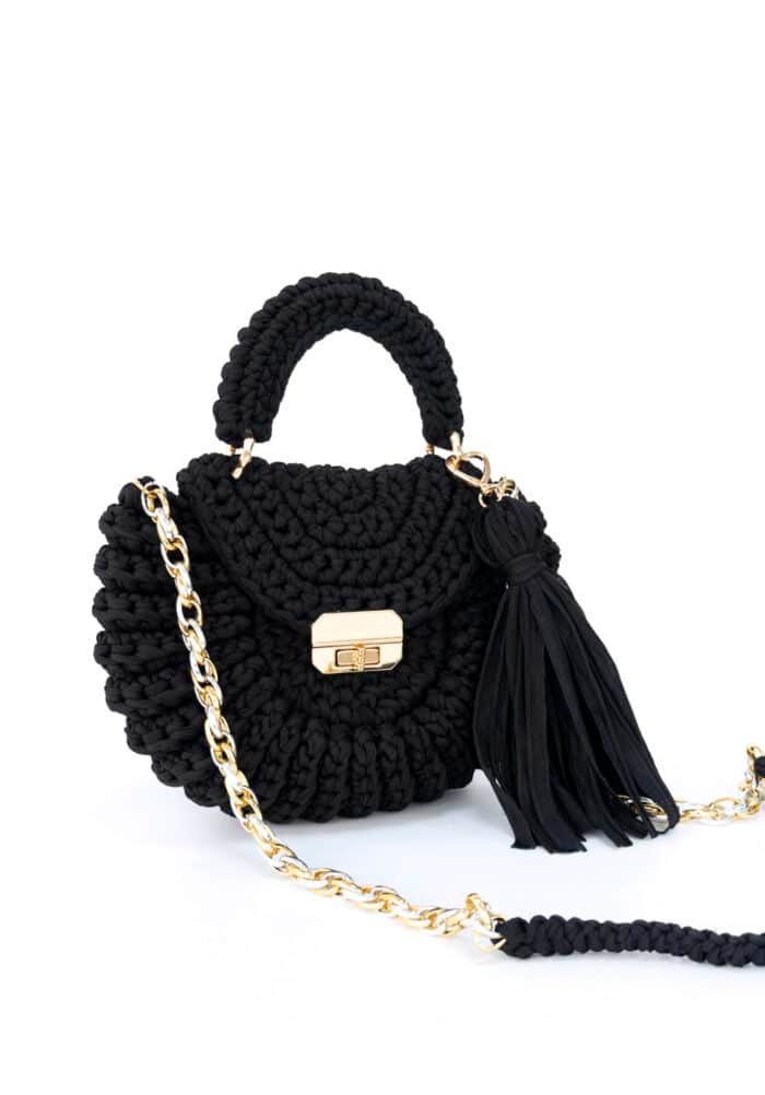 Bolso Concha Negro 👜