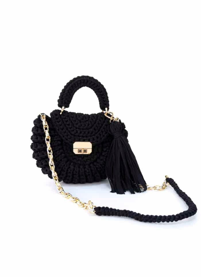 Bolso Concha Negro 👜 - Imagen 2