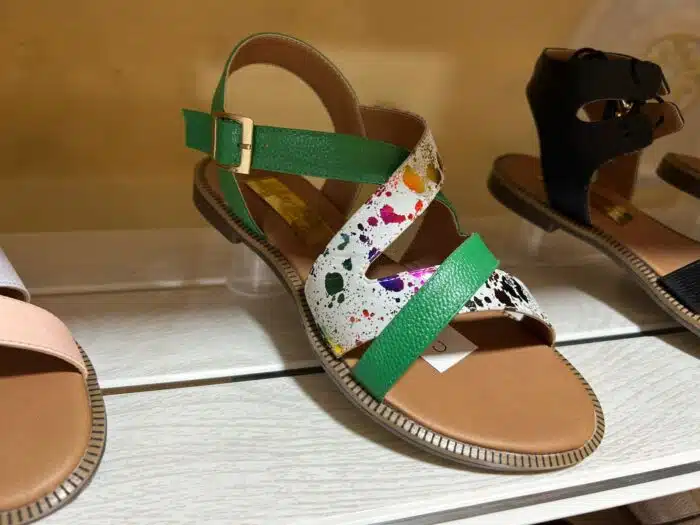 Sandalia Plataforma en Cuero 🥿 - Imagen 5