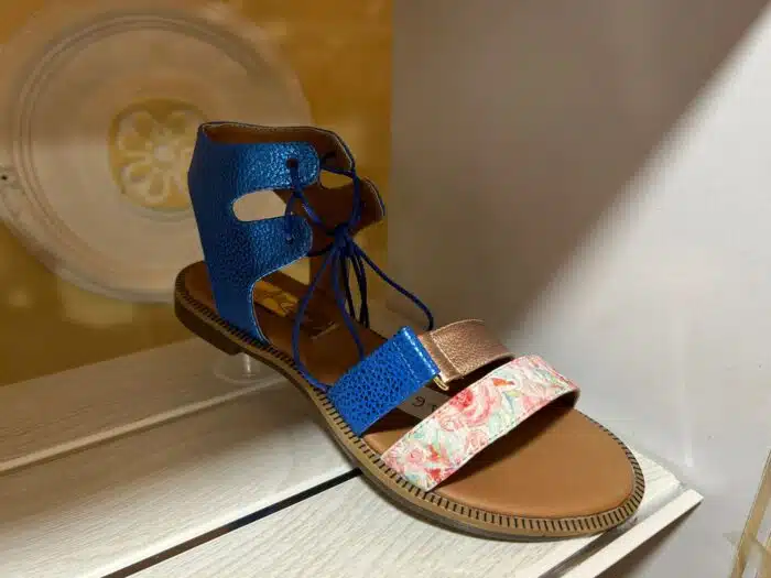 Sandalia Plataforma en Cuero 🥿 - Imagen 4