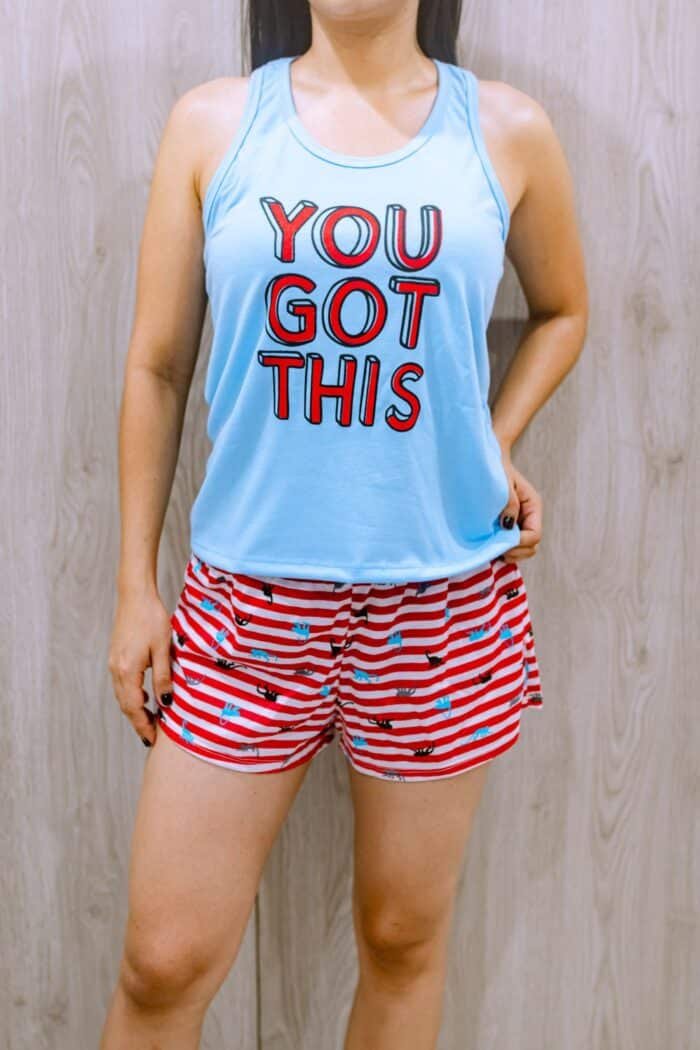 Pijama de short para Dama