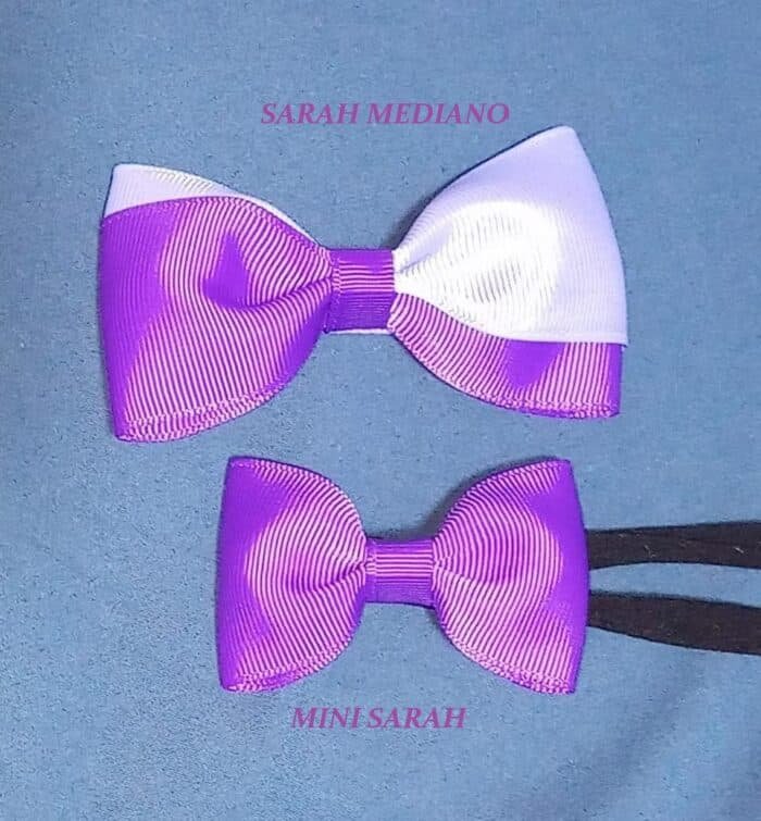 Set de 10 lazos Mini Sarah 🎀 - Imagen 3