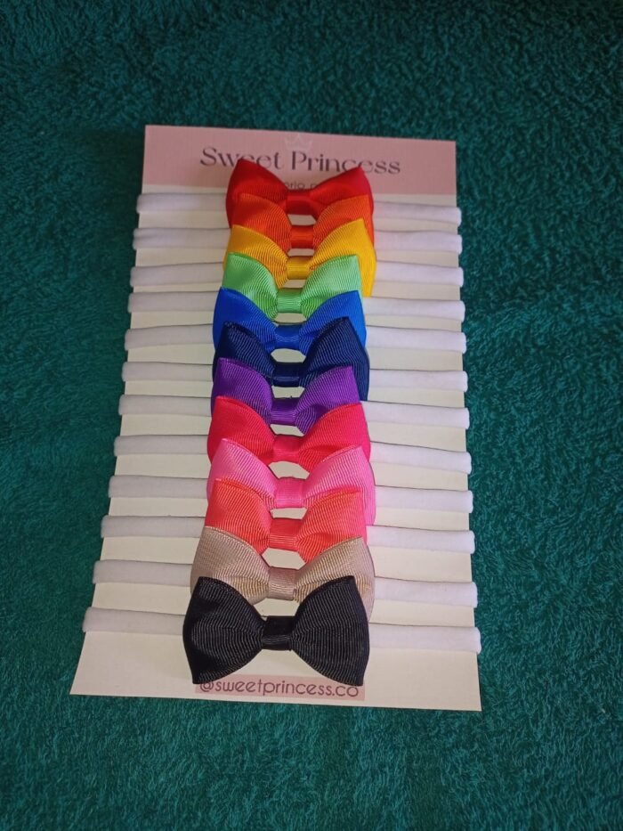 Set de 10 lazos Mini Sarah 🎀 - Imagen 7