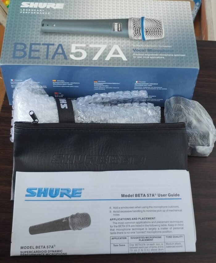 Micrófono Shure Beta57 Dinámico🎙 - Imagen 2