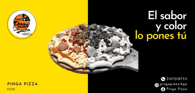Pinga Pizza pizza a la Parrilla