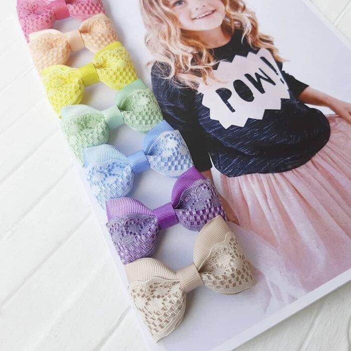 Set de 10 lazos Mini Sarah 🎀