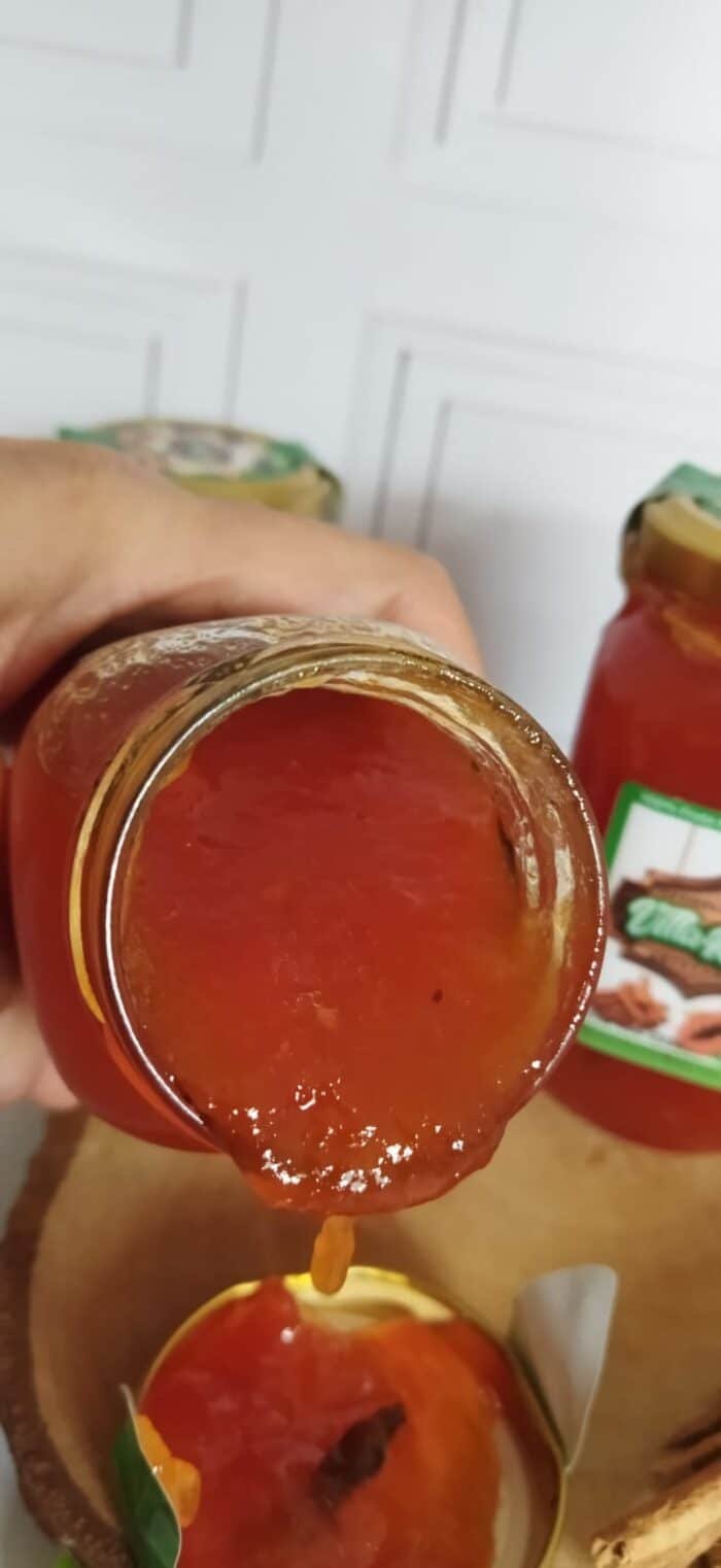 Mermelada artesanal de papaya canela