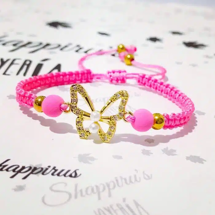 Pulsera Mariposa / Acero Inoxidable - Imagen 2