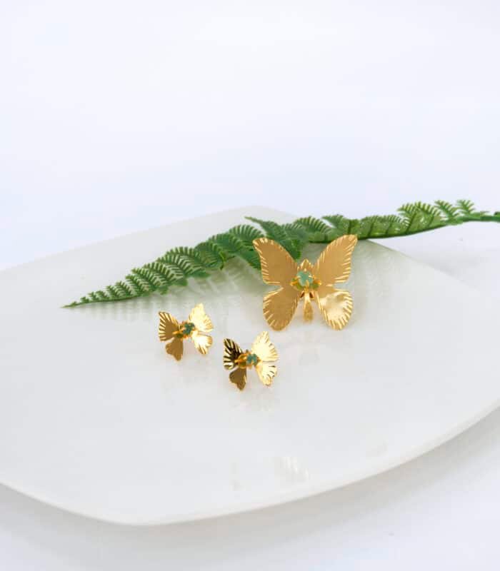 Dúo Mariposas Verdes