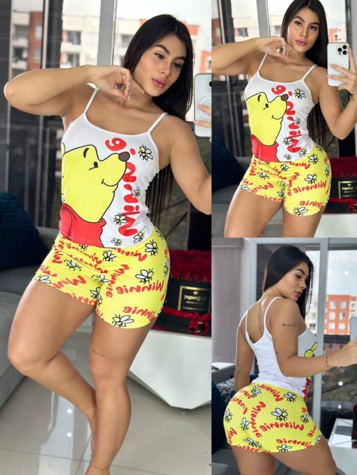 Pijamas short tira 🌀 - Imagen 8