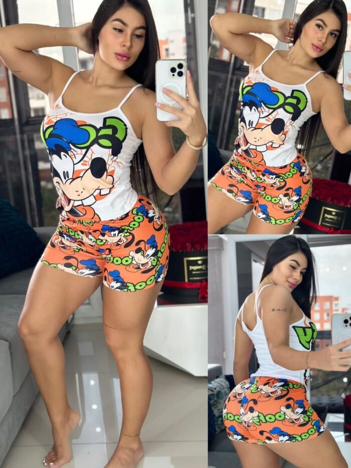 Pijamas short tira 🌀 - Imagen 7