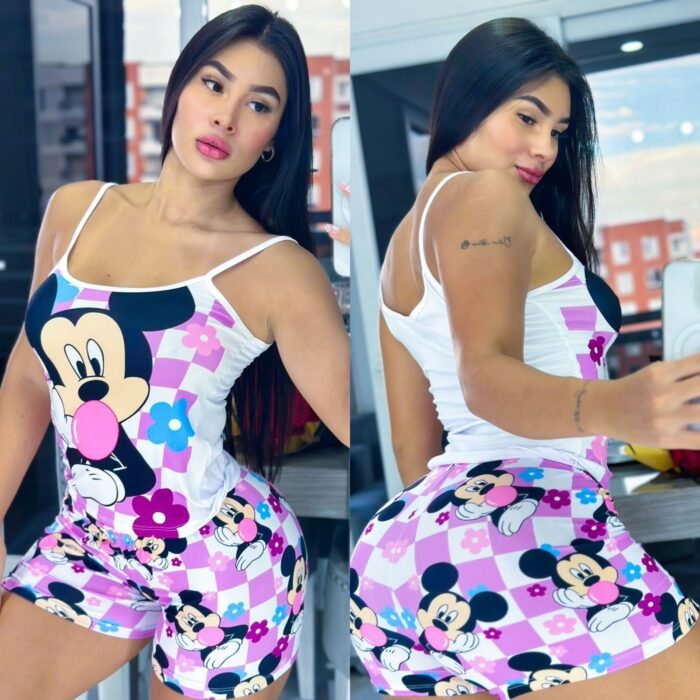 Pijamas short tira 🌀 - Imagen 5