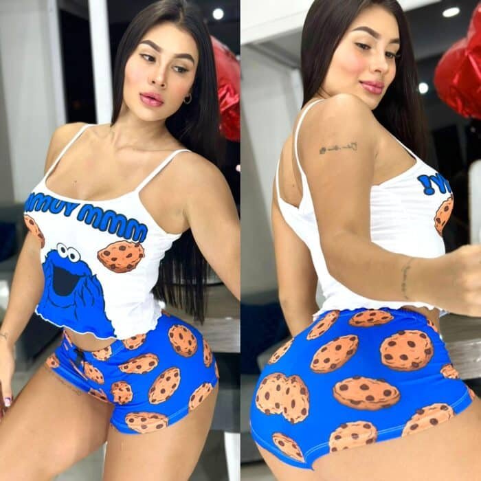Pijamas short tira 🌀 - Imagen 2