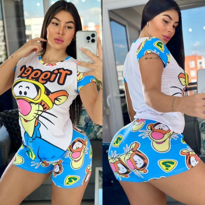 Pijamas short manga 🌀 - Imagen 3