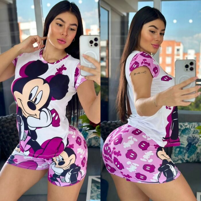 Pijamas short manga 🌀 - Imagen 4