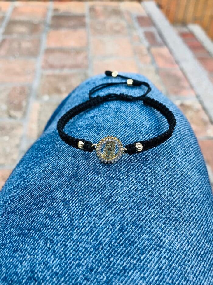 Pulsera Diamantada Virgen de Guadalupe