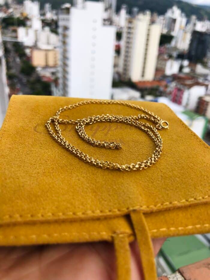 Cadena 🇮🇹 Rolón Chain Oro 18k - Imagen 3