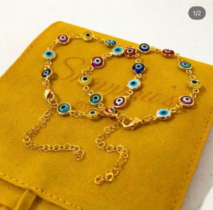 Pulseras Ojo Turco / Fantasía Fina
