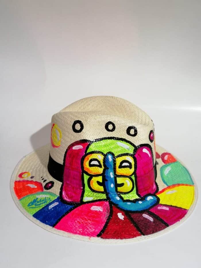 Sombrero Pintado a Mano 👒