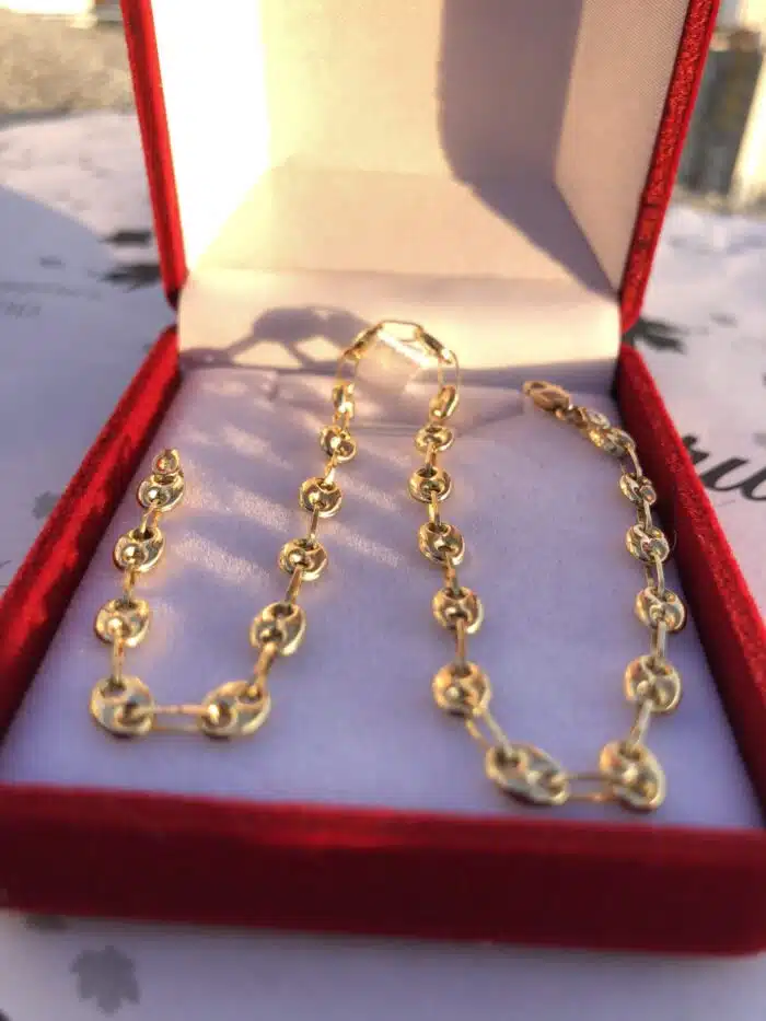 Tobillera Gucci Oro 18k - Imagen 2
