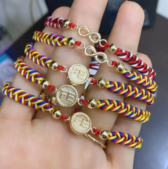 Pulsera 🇨🇴 Oro Laminado - Imagen 4