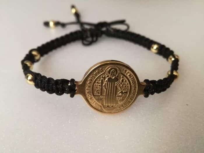 Pulsera San Benito Acero Inoxidable - Imagen 4