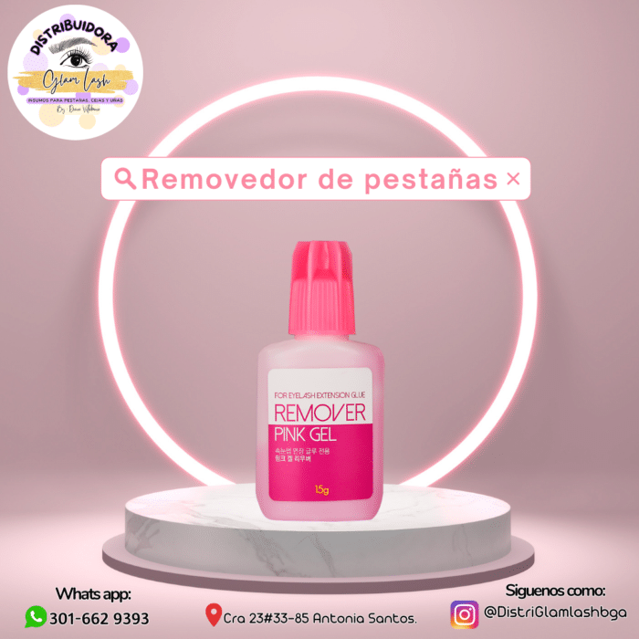 Removedor de Pestañas en Gel 🛍