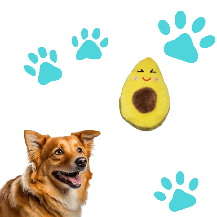 Juguete Masticable Para Perros De Raza Pequeña Y Mediana Con Forma De Aguacate