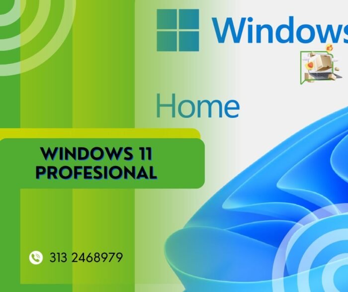 LICENCIA MICROSOFT WINDOWS 11 PRO RETAIL- OEM