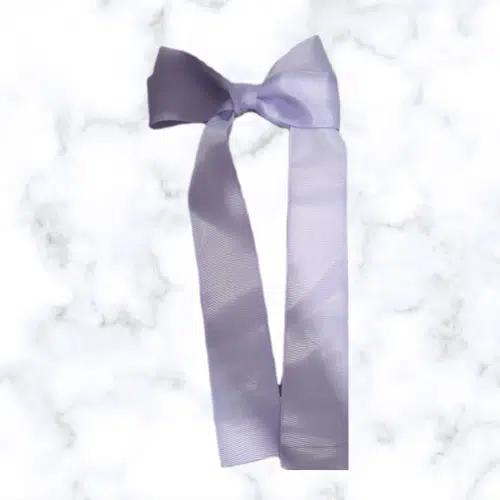 Moño coquette lila