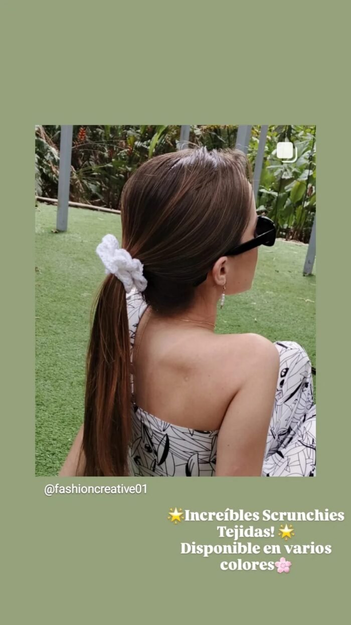 💁‍♀️Scrunchies Tejidas - Imagen 2